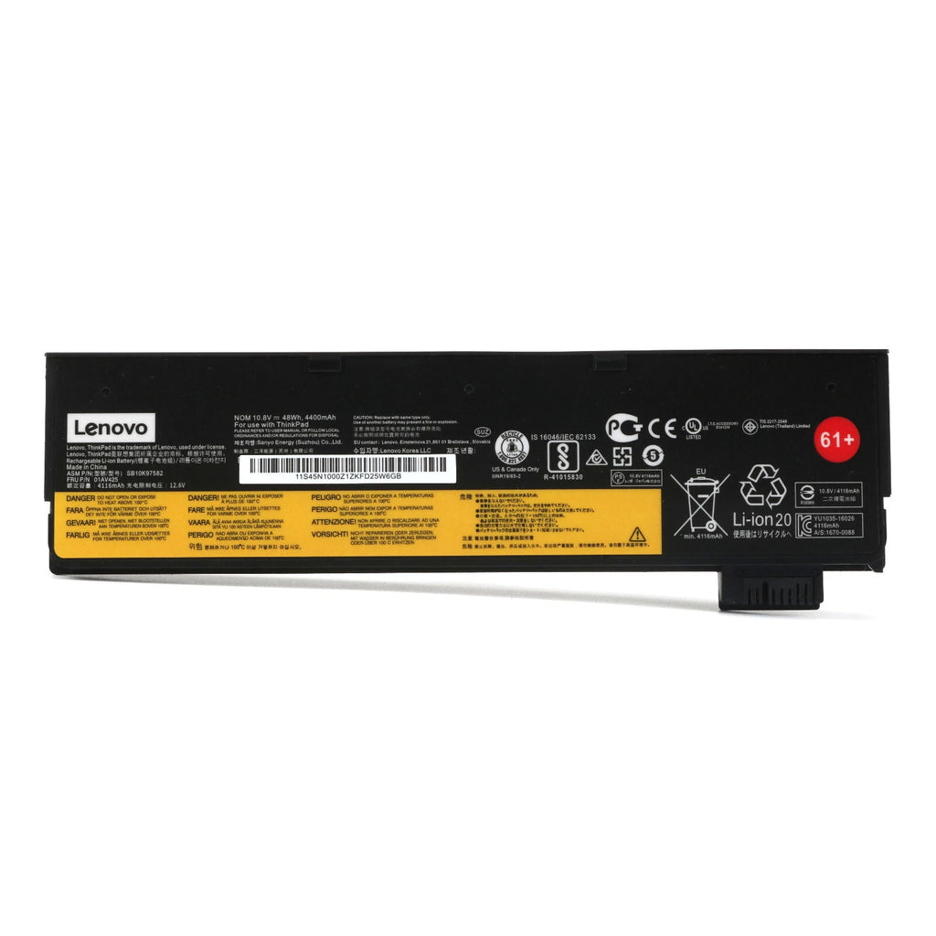 Genuine 01AV425 Battery For Lenovo Thinkpad T470 T480 T570 01AV424 48Wh 61+
