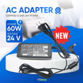 NEW Genuine AC Adapter 24V for Fujitsu fi-6130Z fi-6140Z Document Scanner