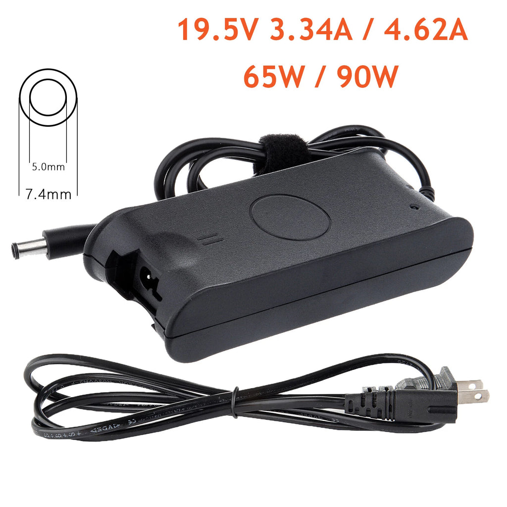 AC Adapter Charger for Dell Inspiron 5521 5537 5523 Laptop Power Supply Cord 90W