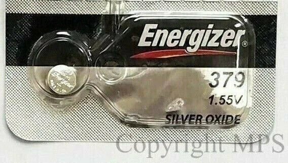 ENERGIZER 379 WATCH BATTERY 1 Pc