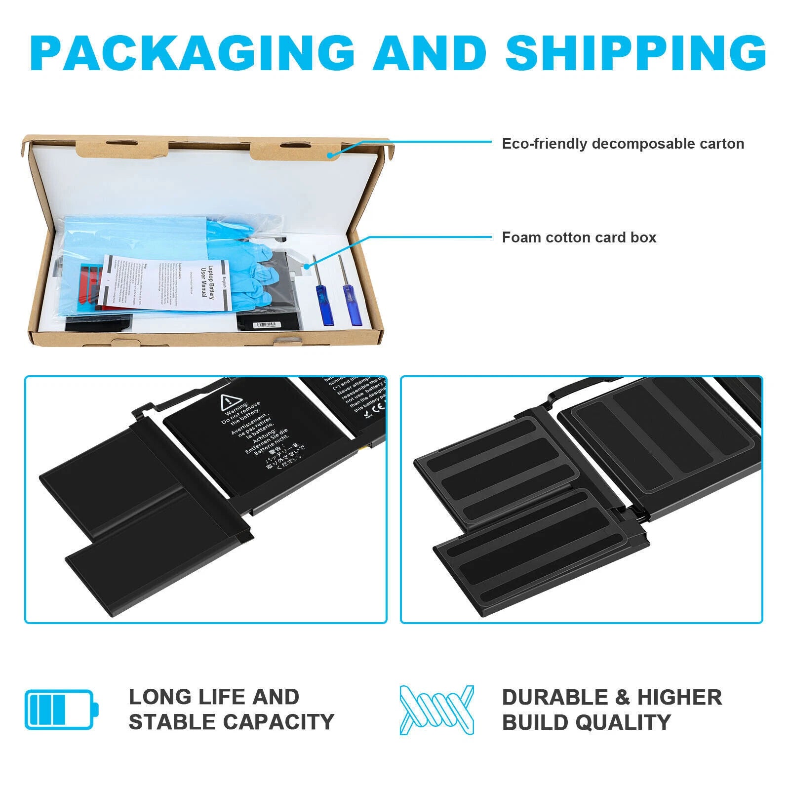 A1965 A2179 A1932 Battery For MacBook Air 13 Inch Retina Early 2018 2019 2020
