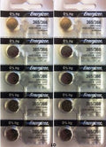 ENERGIZER 365/366 SR1116W (10 piece) SR1116 BATTERY NEW SEALED Authorize Seller
