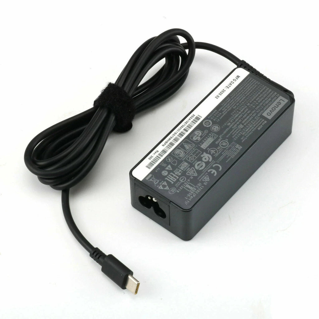 OEM Lenovo 45W USB-C Type-C Laptop Charger AC Power Supply Adapter ADLX45YLC3A
