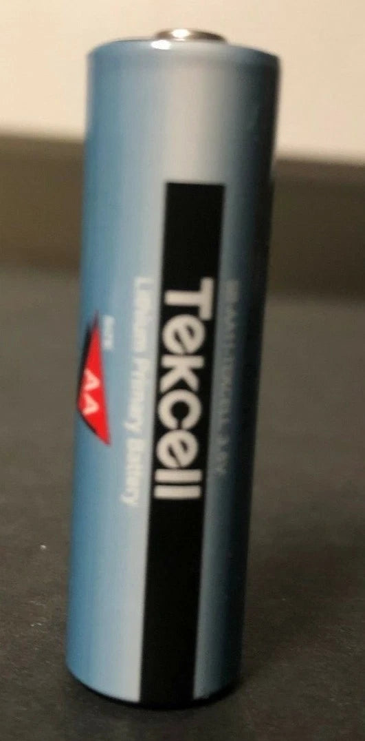 Brand New "2" Tekcell SB-AA11 14500 Lithium Battery LS14500, MFG Date: 2017