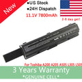 Laptop Battery for Toshiba Satellite PA3534U-1BRS A205 A305 A505 L305 L505D 9CEL
