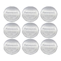 9X FRESH Panasonic Cr1220 3v Lithium Coin Cell Batteries Dl1220 Ecr1220 EXP 2028