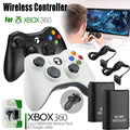 For Microsoft XBOX 360 & PC WIN 7 8 10 Wired / Wireless Game Controller Gamepad