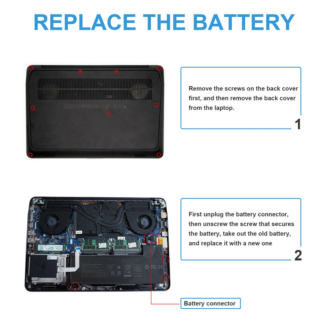 90Wh Battery for HP ZBook 15 G3 G4 Series HSTNN-DB7D/-C87C VV09XL VV09090XL US