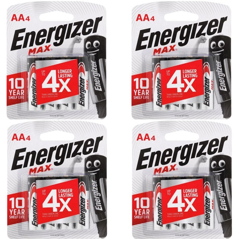 Energizer AA Max 16 Count Alkaline Batteries