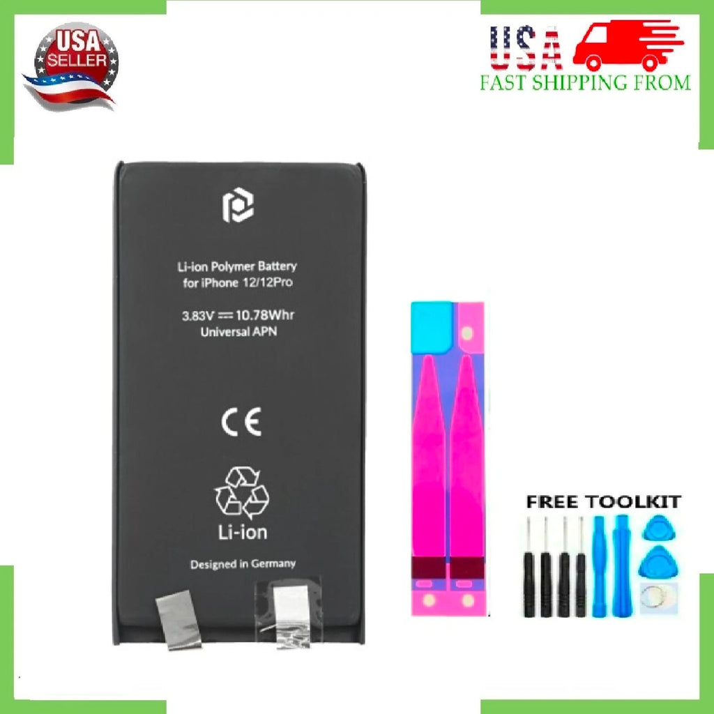 Premium Quality Replacement Battery For iPhone 12/12 Pro Max/12 Mini + Tools LOT