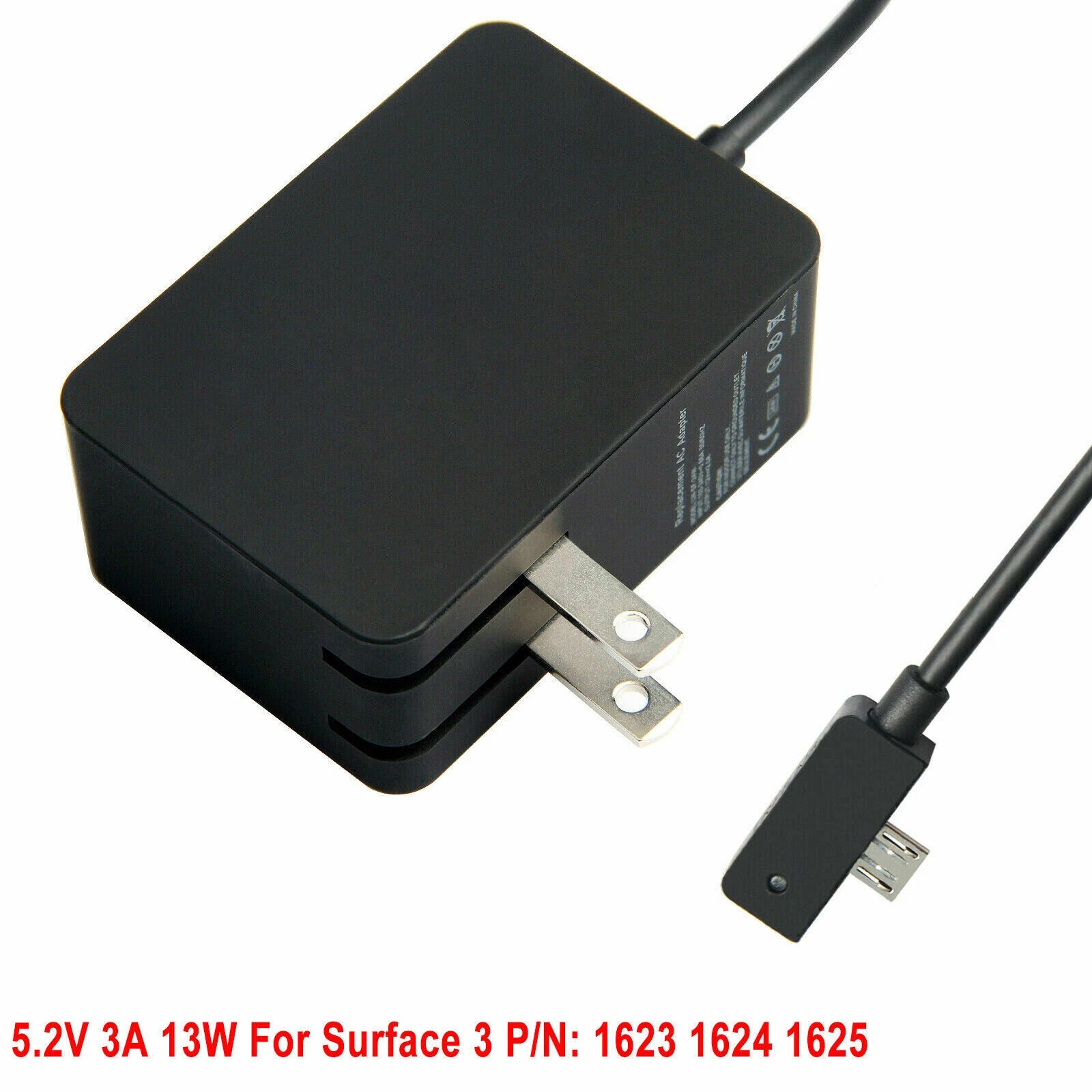 Surface 3 AC Power Adapter Charger Cord For Microsoft Surface 3 1623 1624 1645