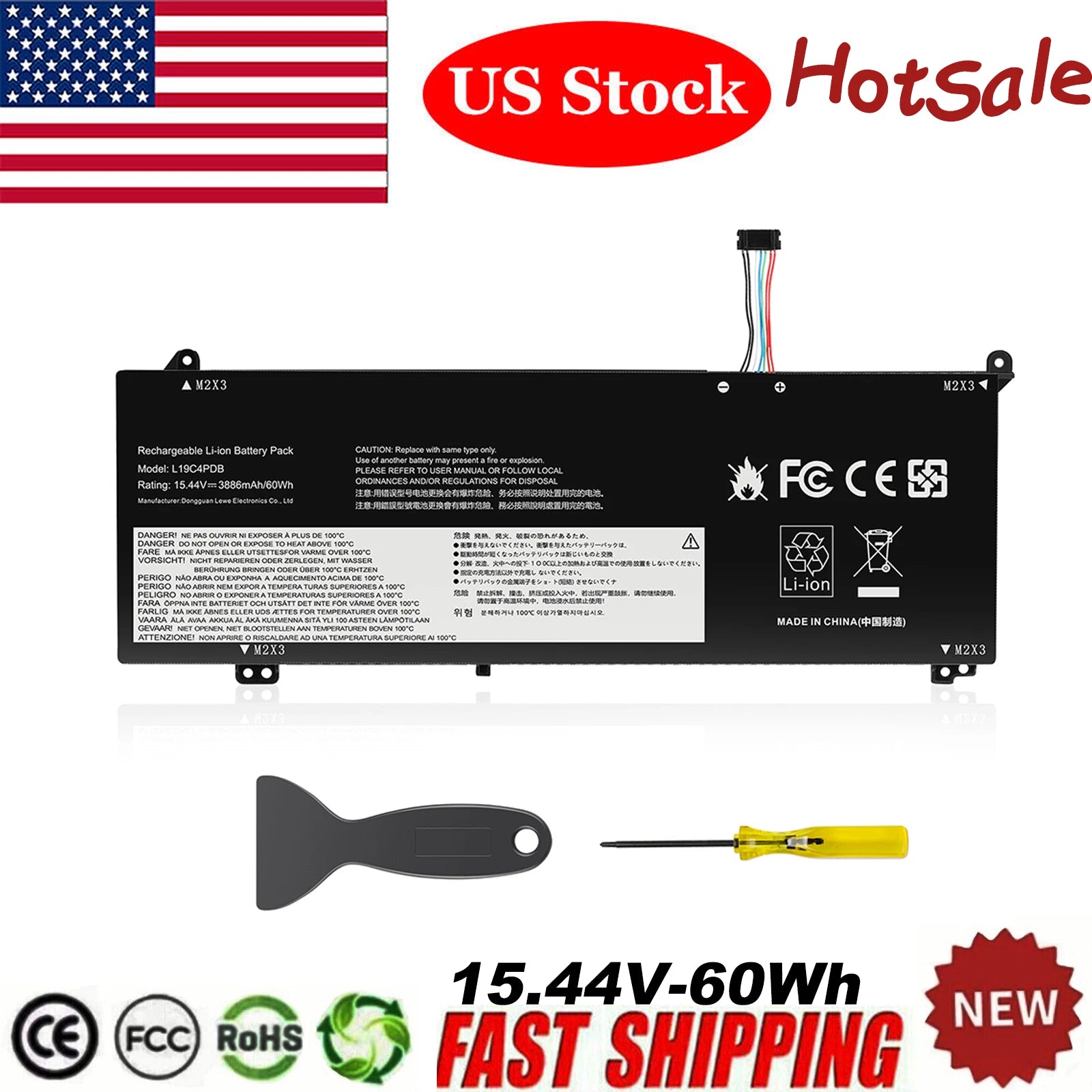 L19M4PDB L19C4PDB battery for Lenovo ThinkBook 14s Yoga ITL 14 G2 ITL ARE G3