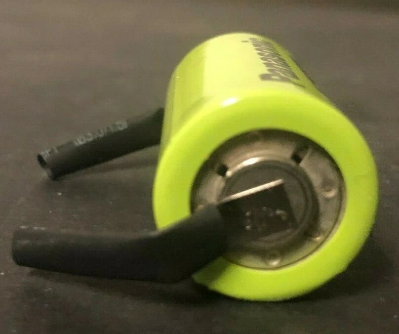 Brand New Panasonic N-1900SCR 1.2V 1900mAh Sub C Ni-Cd Battery w/ Tabs