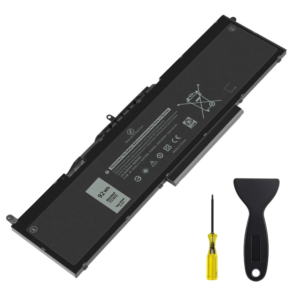 ?92WH New Dell VG93N Battery Precision 15 3520 3530 Latitude 15 5580 5590 5591