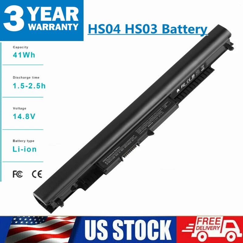 2600mAh HS04 Battery For HP 240 245 246 250 G4 G5 HS03 807957-001 807956-001
