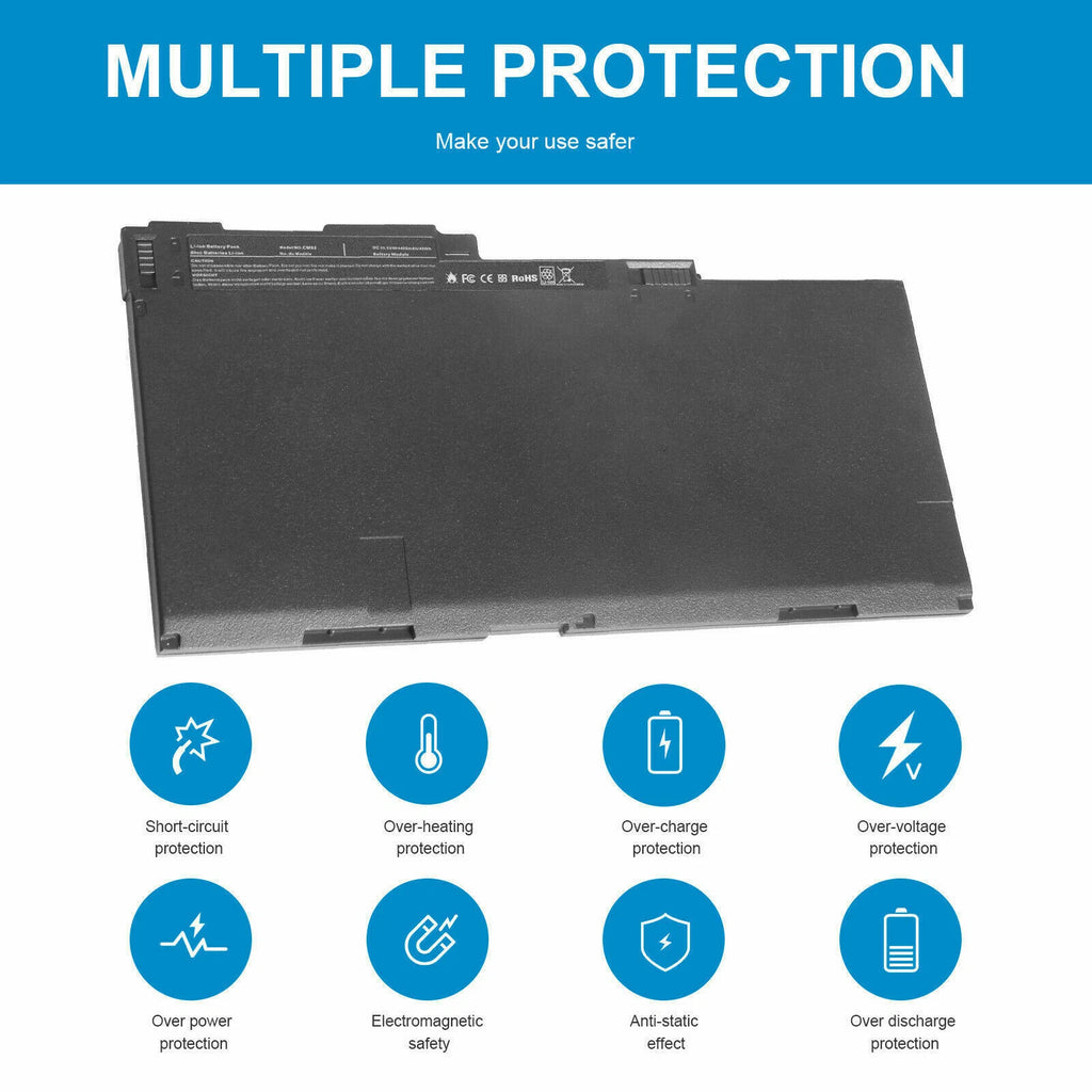 For HP EliteBook 840 845 850 740 G1 G2 Laptop Battery CM03XL 717376-001