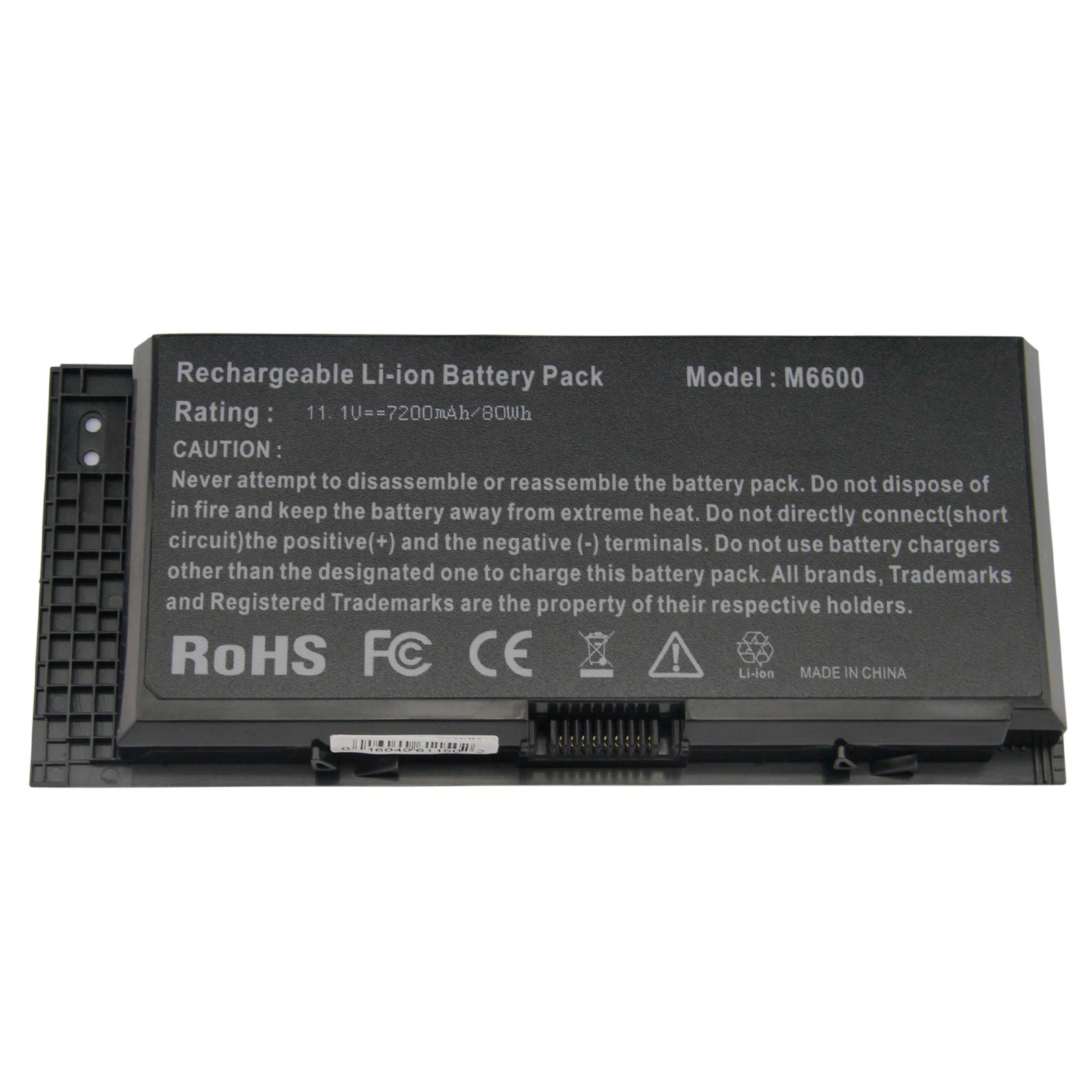 Laptop Battery for Dell Precision M Series M4600 M4700 M6600 M6700 FV993 FJJ4W