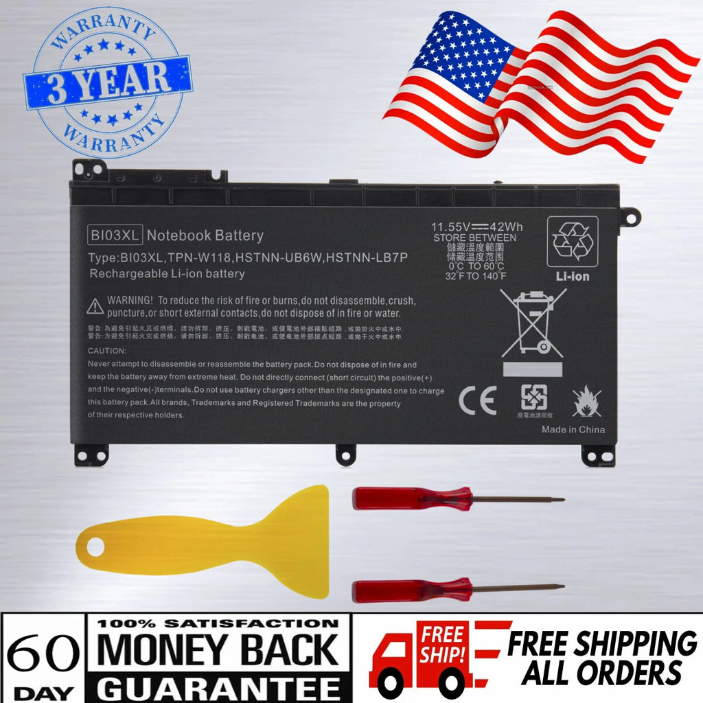 BI03XL Battery For HP Pavilion X360 M3-U 13-U M3-U001DX M3-U103DX 844203-855