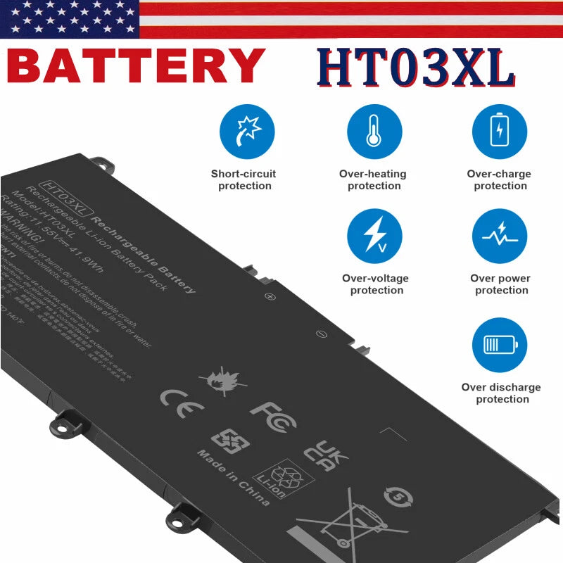 HT03XL L11119-855 Battery for HP Pavilion 14-CE 14-CF 15-CS 15-DA 17-CA TPN-Q207