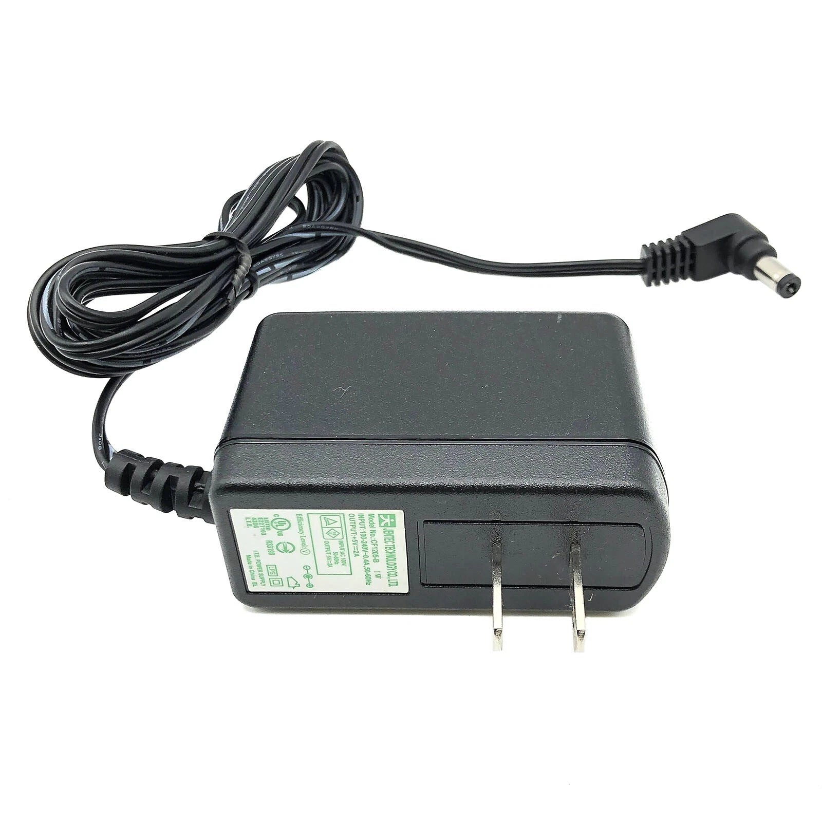 NEW Genuine Jentec DSA-12PFA-05 FUS 050200 5.5x2.1mm AC Adapter 5V 2A Wall Plug