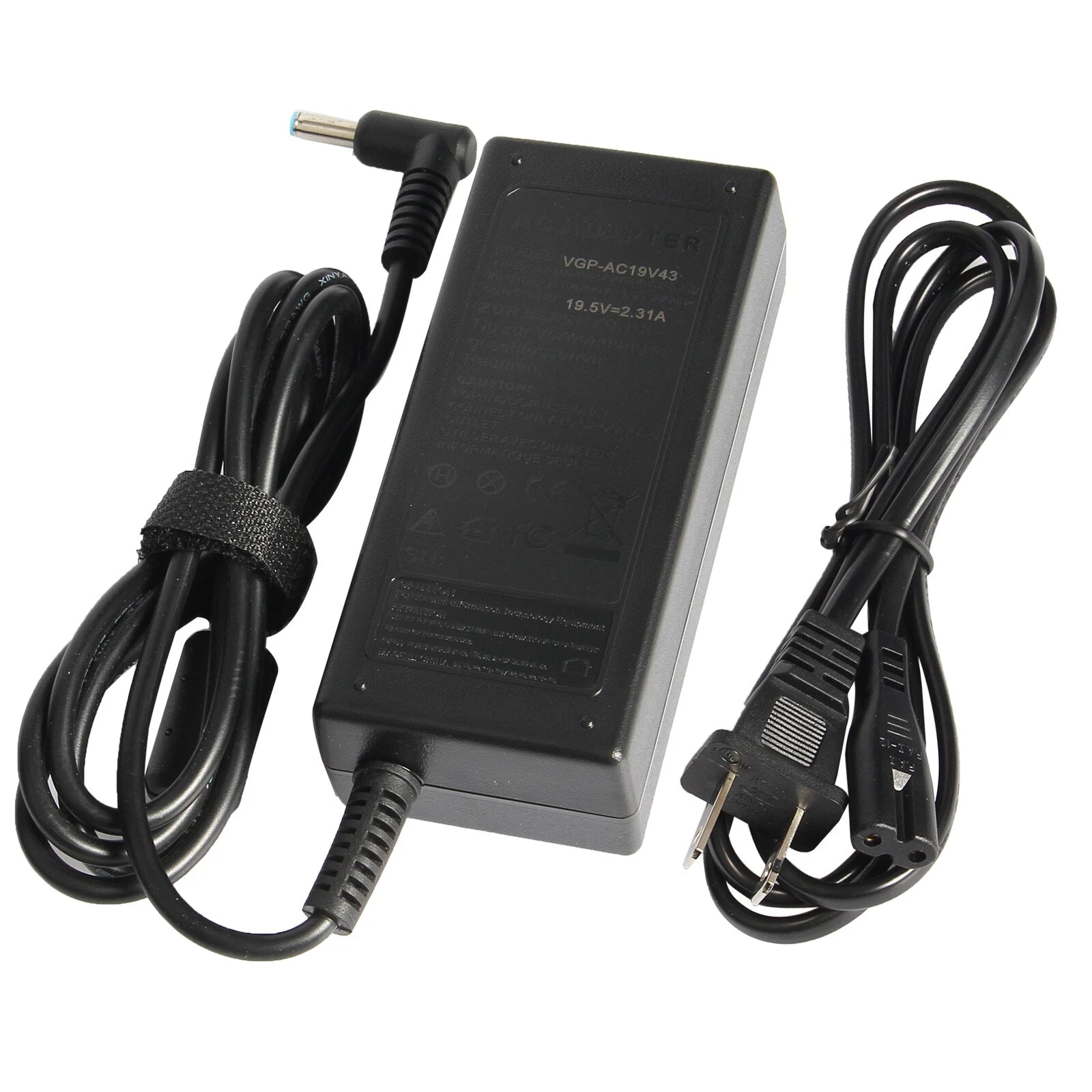 19.5V 2.31A 45W AC Adapter Charger Power Supply For HP Pavilion Laptop Blue Tip