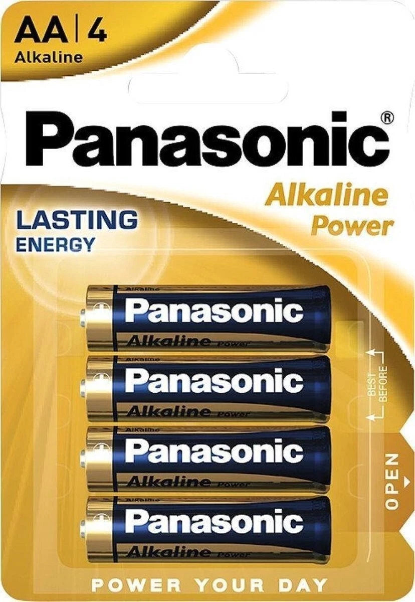 Panasonic AA 8 Count Alkaline Plus Power Batteries