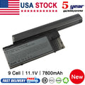 7800mAh Laptop Battery Replacement for Dell Latitude D620 D630 D630c D631 Series