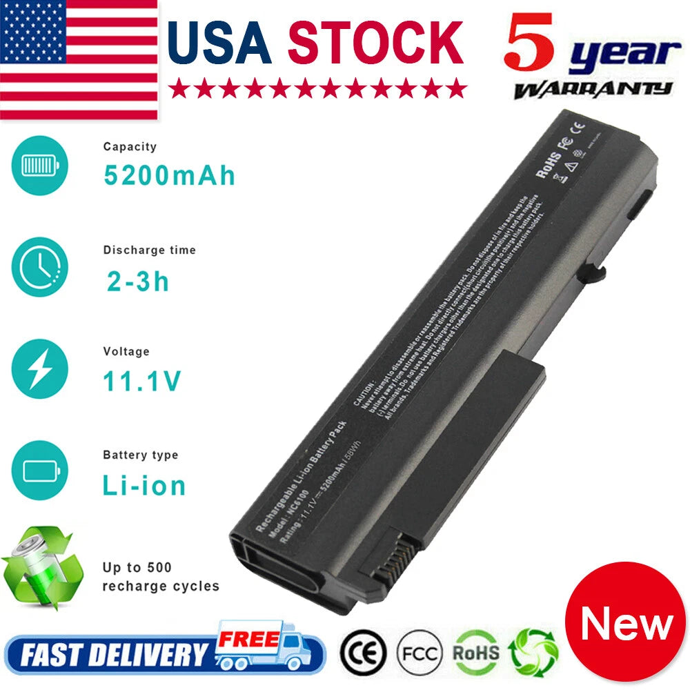 Battery For HP Compaq 6710b 6710s 6910p HSTNN-MB05 HSTNN-UB18 383220-001