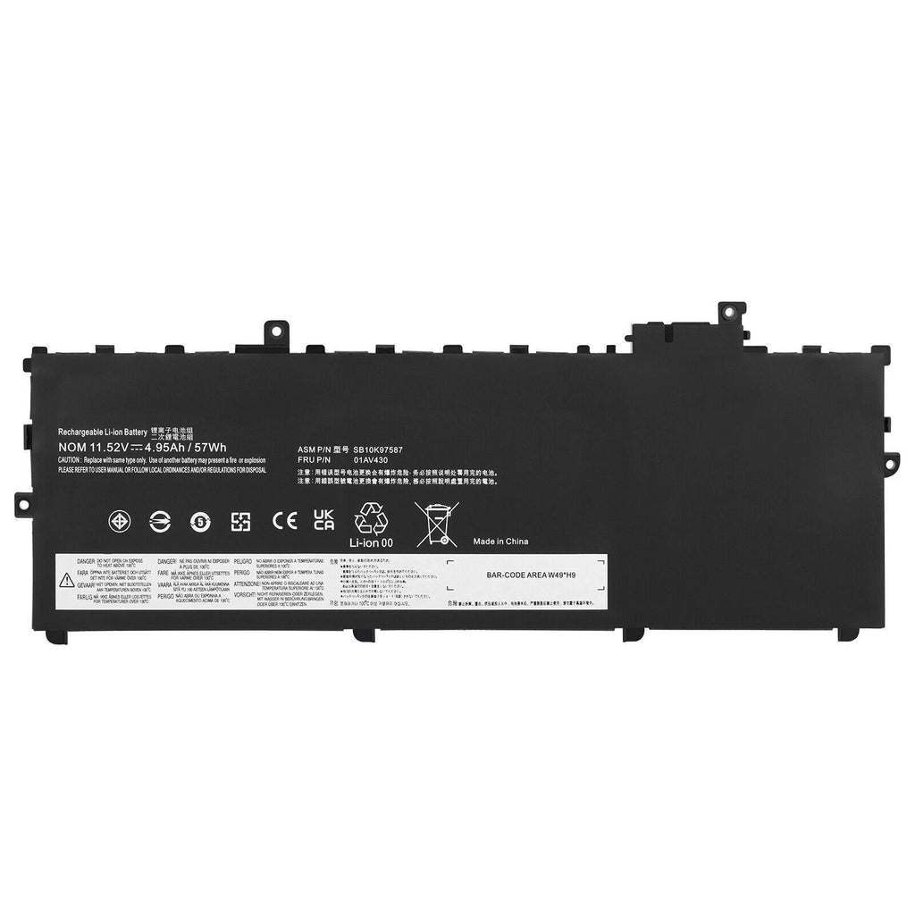 Laptop Battery 01AV430 For Lenovo ThinkPad X1 Carbon 5th Gen 2017 / 6th Gen 2018