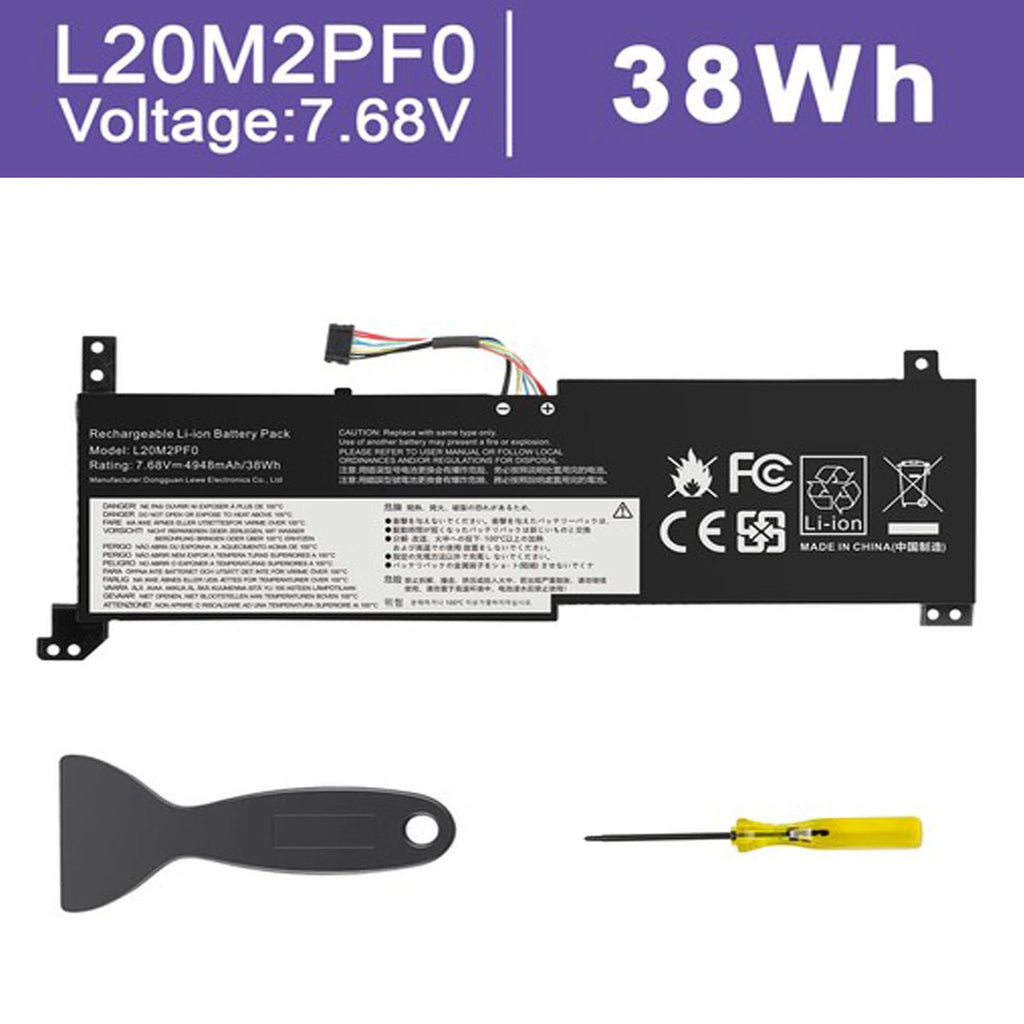 ?L20M2PF0 L20C2PF0 Battery For Lenovo V14 V15 V17 IdeaPad 3-15ALC6 3-15ADA6 38Wh