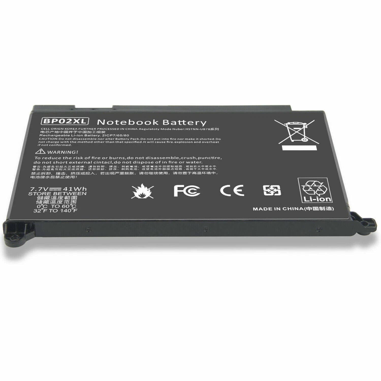 ?BP02XL Battery For HP Pavilion BP02041XL 849909-850 849569-541 41Wh Notebook PC