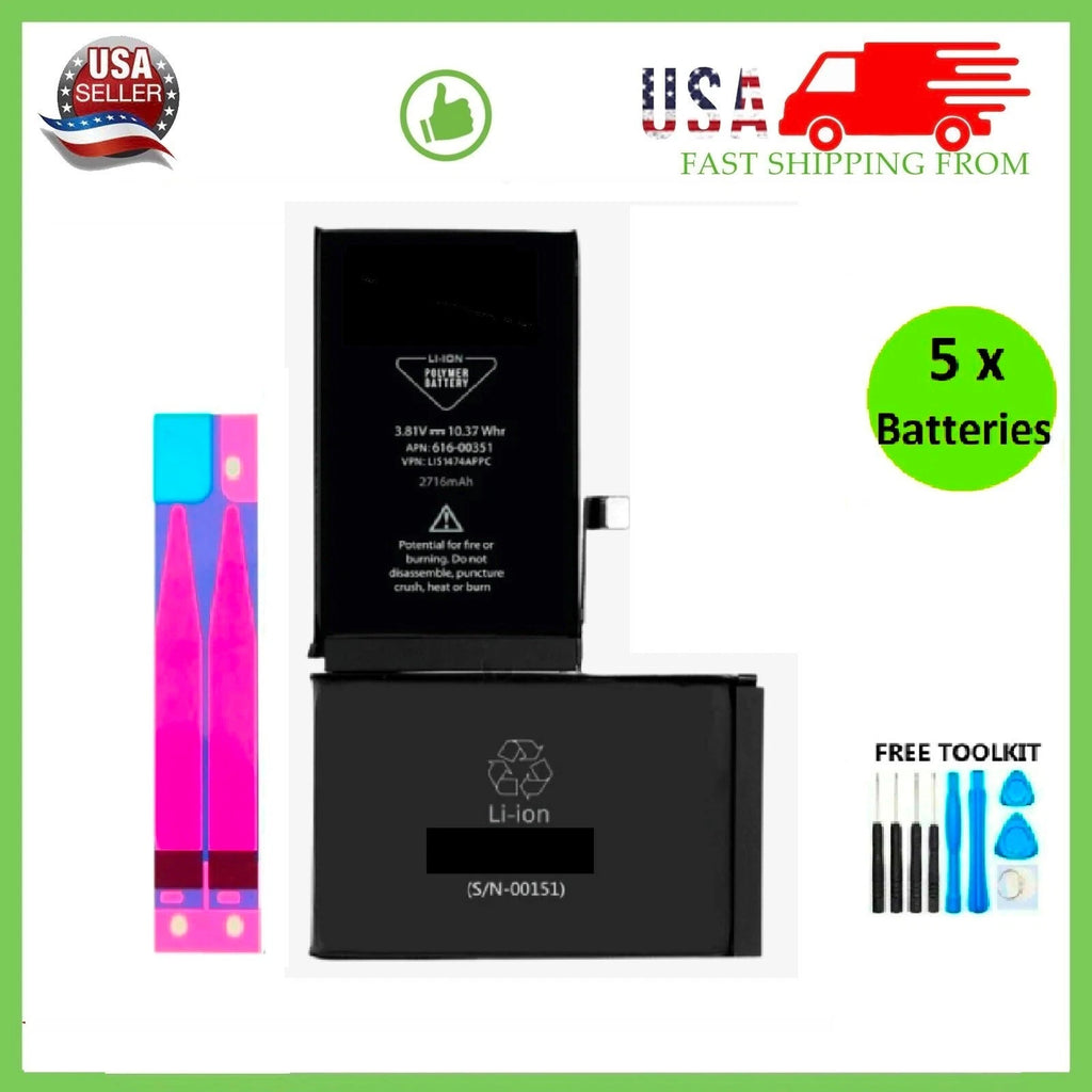 Premium Quality Replacement Battery For iPhone 12/12 Pro Max/12 Mini + Tools LOT