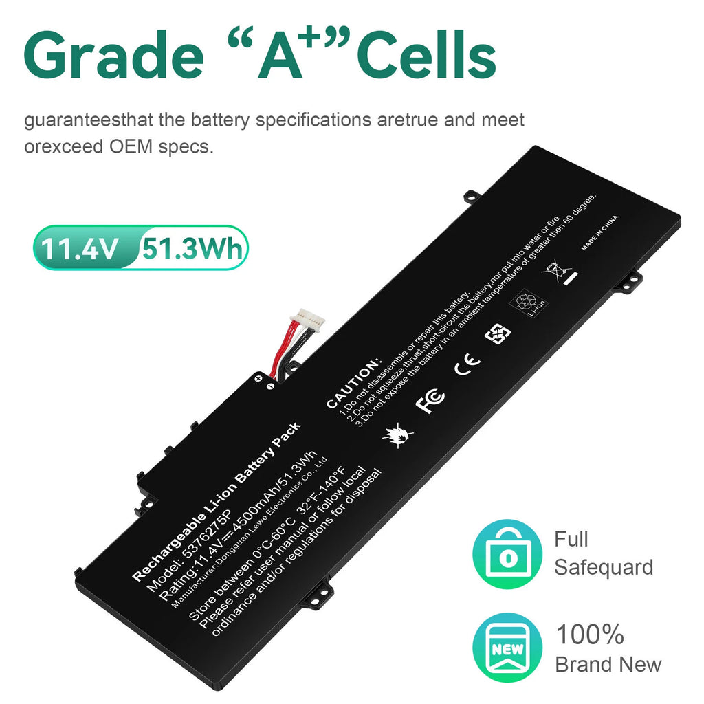 5376275P NV-509067-3S UTL-509068-3S Battery for Gateway GWTN141-10BK GWTN141-4 2