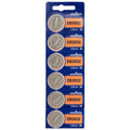6 Murata CR2032 - Battery, 3 V, CR2032, Lithium Manganese Dioxide, 220 mAh