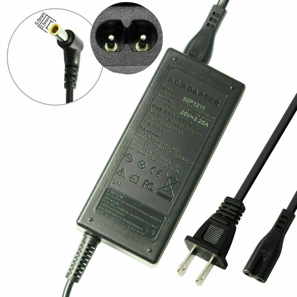 65W 20V AC Adapter Charger For Lenovo ideapad Y510P Z570 G570 P500 G580 V570