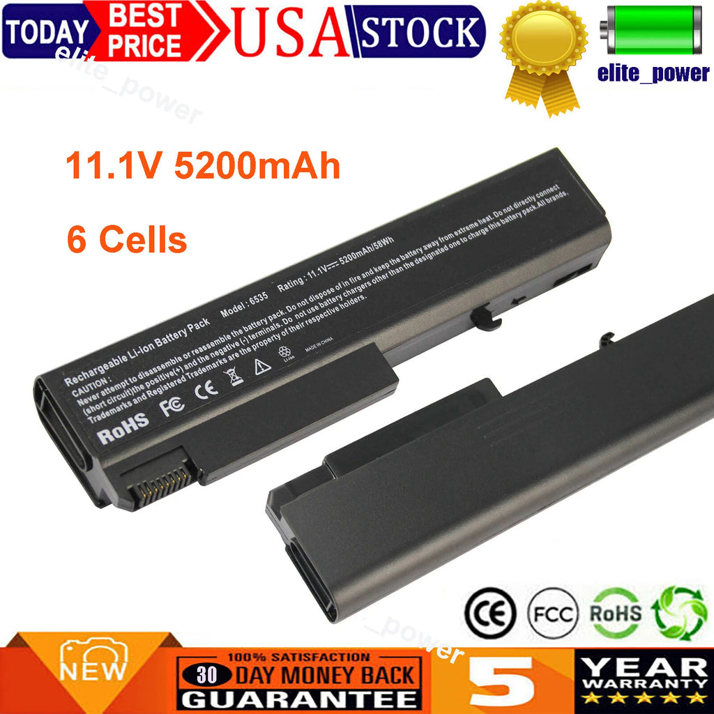 TD06 Laptop Battery for HP Compaq 6500b 6535b EliteBook 8440P 8440W 6930p NEW