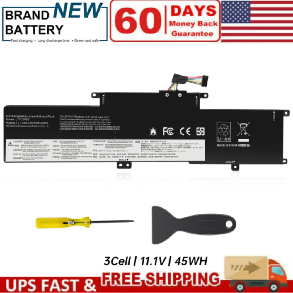 L17C3P53 L17L3P53 Battery for Lenovo ThinkPad L380 L390 Yoga Series 01AV482 NEW