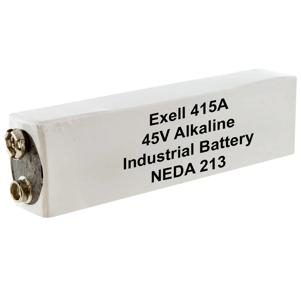 Exell 415A Alkaline 45V Battery NEDA 213, Compatible With 30F20, BLR102, A415