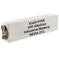 Exell 415A Alkaline 45V Battery NEDA 213, Compatible With 30F20, BLR102, A415