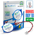 Two Pin RTC BIOS CMOS Battery 2 Pin for Asus Dell Samsung HP Buy 10+1 Free