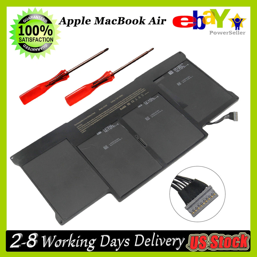 A1405 Battery For Apple Macbook Air 13" A1369 Mid 2011 & A1466 2012 A1496 A1377