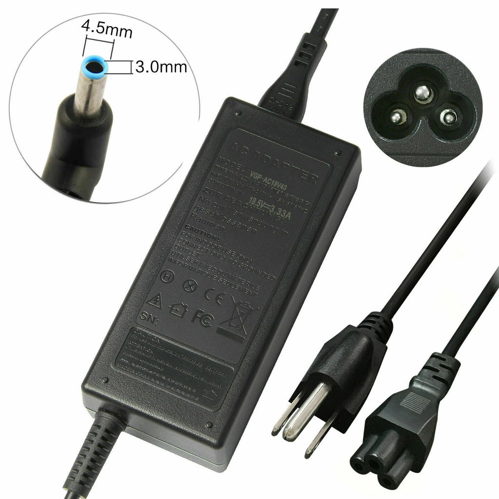 AC Adapter Laptop Charger for HP Envy 13 15 17 X360 15-1039wm 15-1033wm 15w117cl