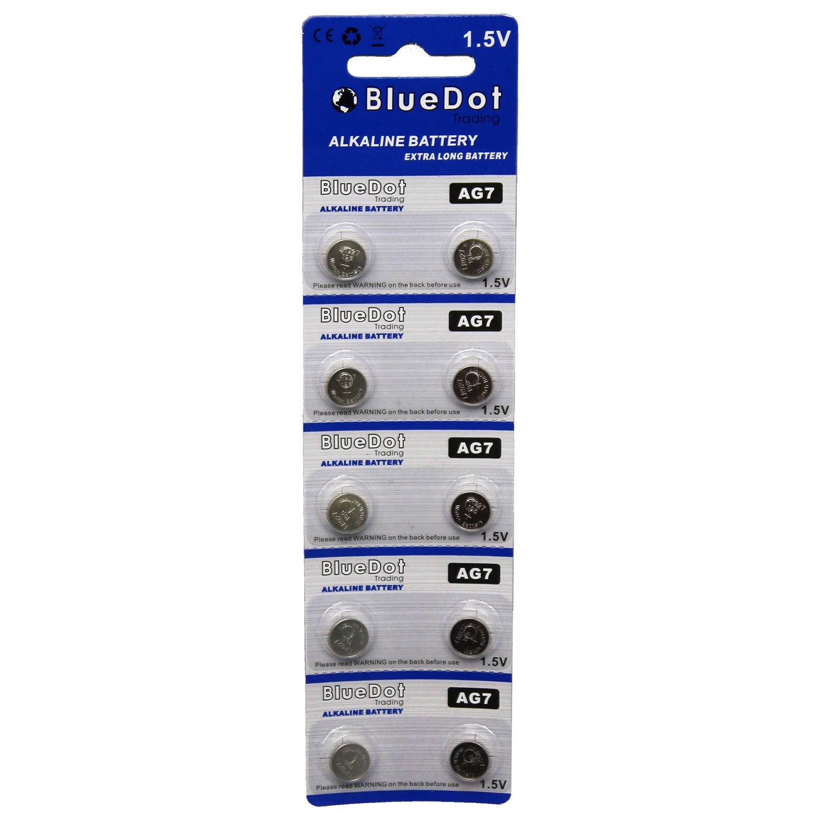 10 AG7 395 LR57 LR927 SR57 1.5 Volt Alkaline Button Cell Watch Battery USA SHIP