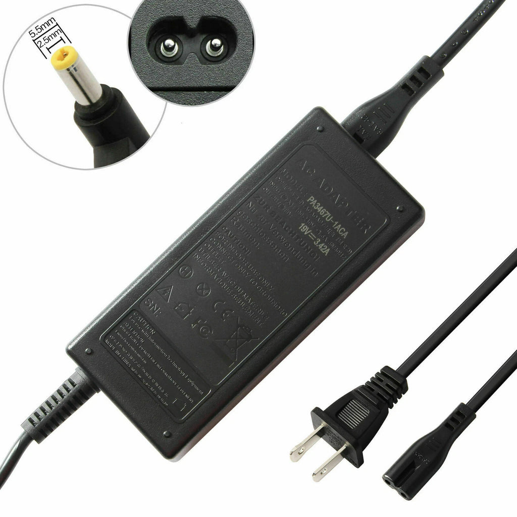 AC Adapter Charger Power Cord for Fujitsu LifeBook T732 T734 S752 S762 Tablet PC