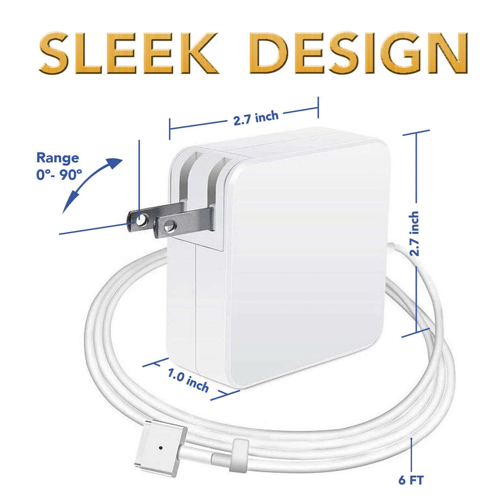 45W Power Adapter Charger for Apple Macbook Air 11" 13" 2012 2013 2014 2015 2017