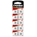10-Pack Camelion Watch Battery AG5 1.5V Camera, Calculator, Key Fob