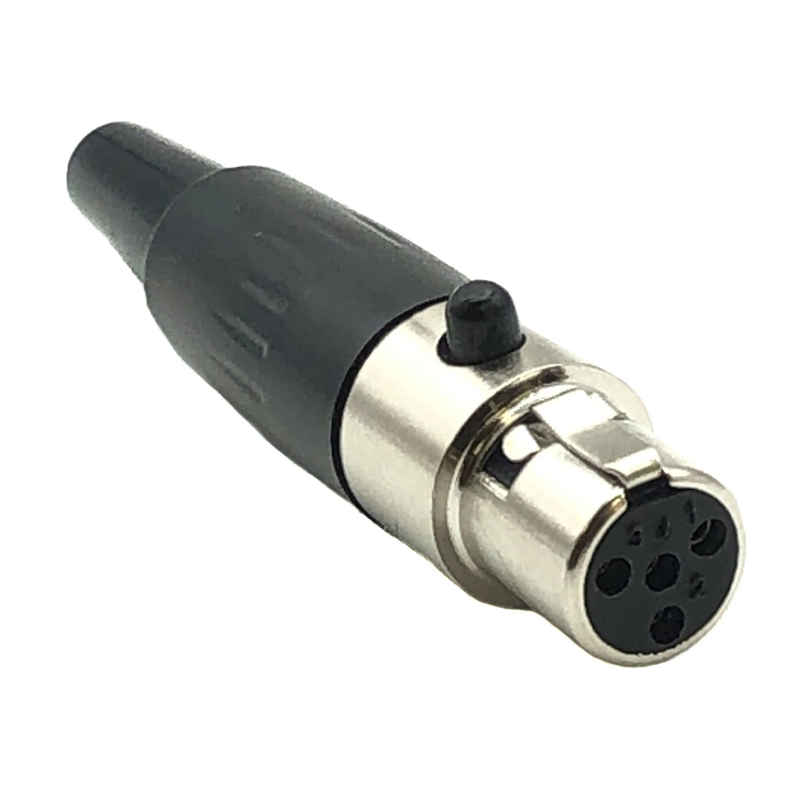 Lot of 2 Mini XLR TA4F 4Pin Female Audio Connector Microphone Socket Adapter