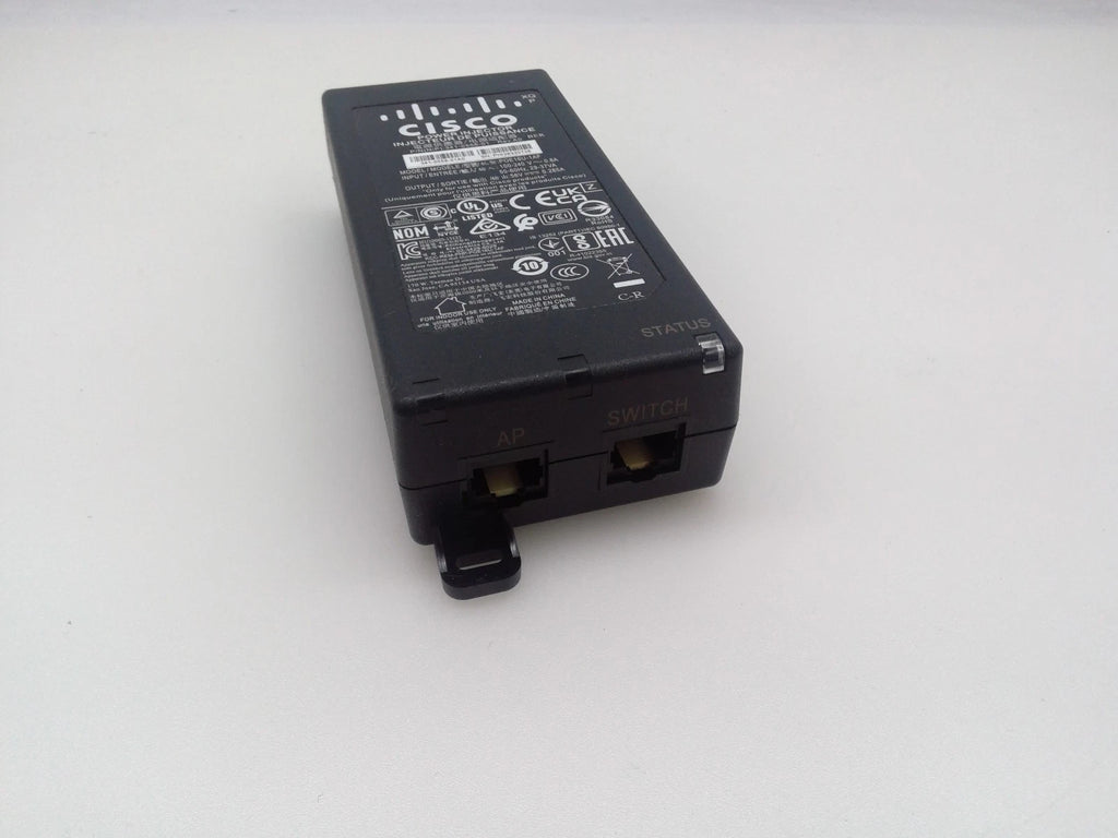 Cisco 341-0556-01 POE16U-1AF 56V 0.285A Power Injector W/ Power Cord New