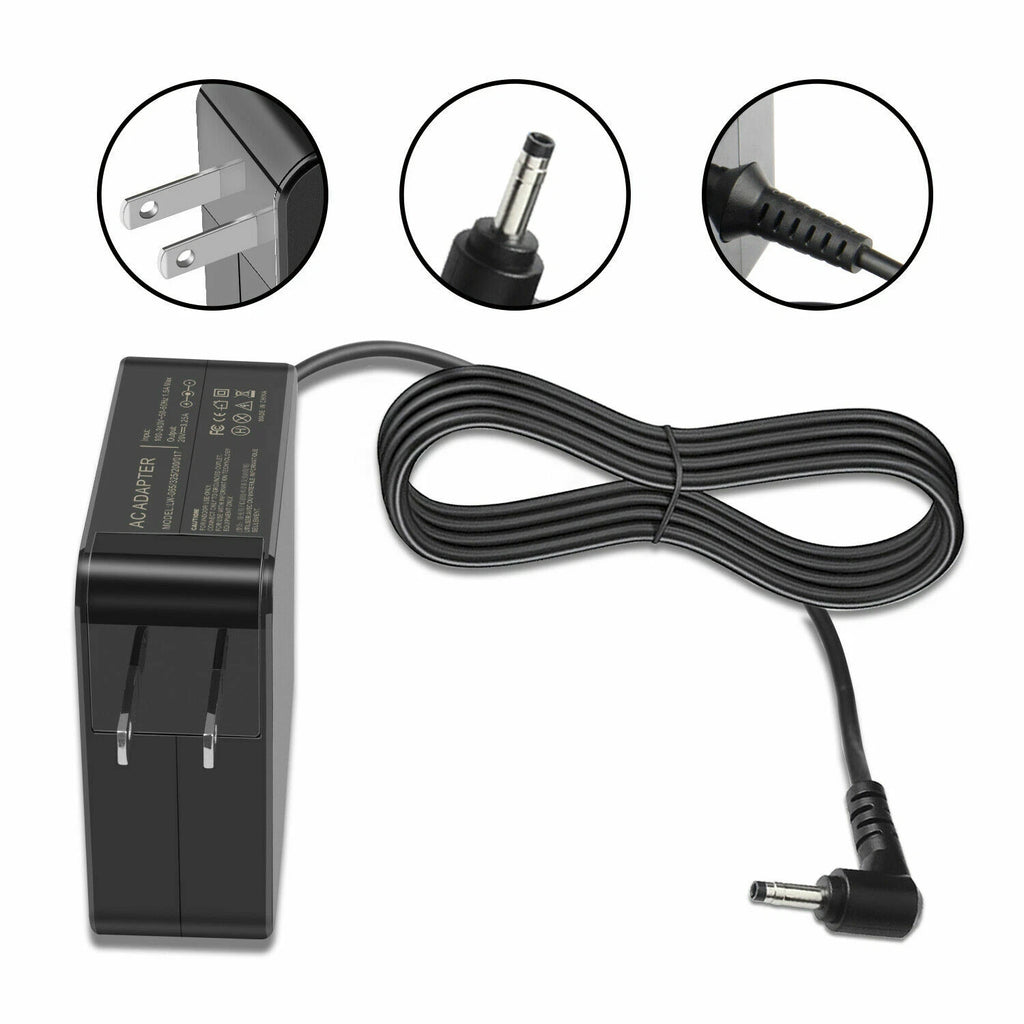65W AC Adapter Charger For Lenovo IdeaPad Flex-14API Flex-15IML Flex 6-14 Laptop