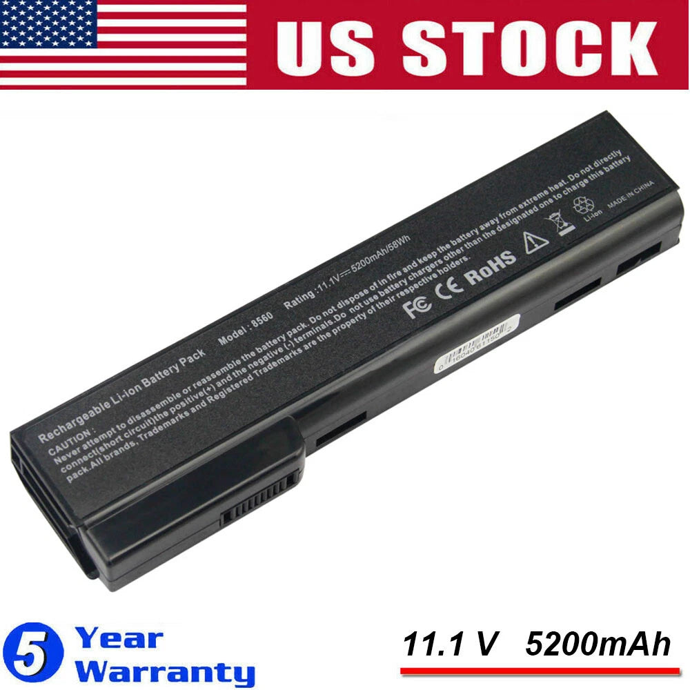 CC06XL Battery for HP ProBook 6460b 6465b 6470b 6475b 6560b 6570b 628668-001